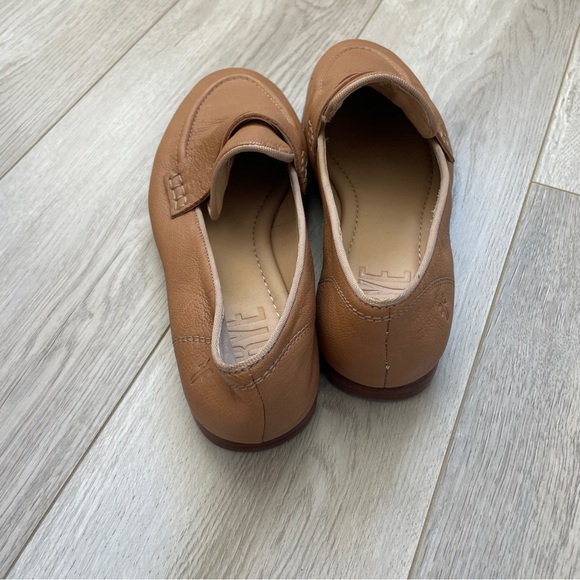 Frye Tan Leather Loafers - Picture 6 of 8
